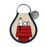 Snoopy Patch Keychain