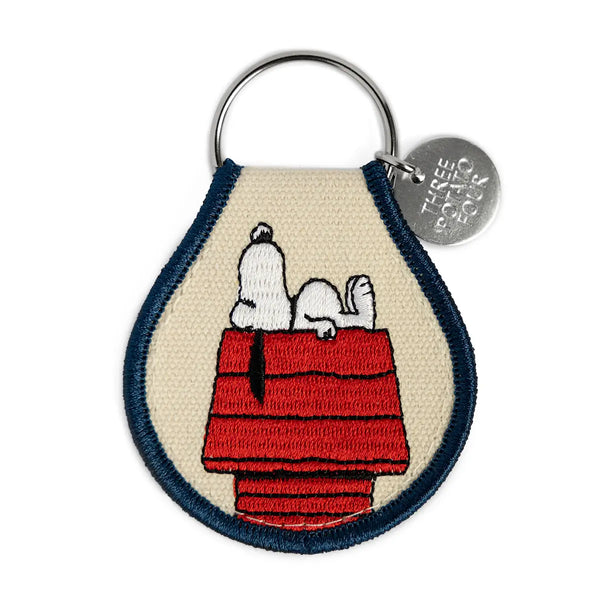 Snoopy Patch Keychain