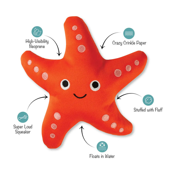 Starfish Floating Dog Toy