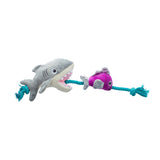 Shark Bait and Fish Plush Rope Toy