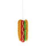 Felt NYC Hot Dog Ornament