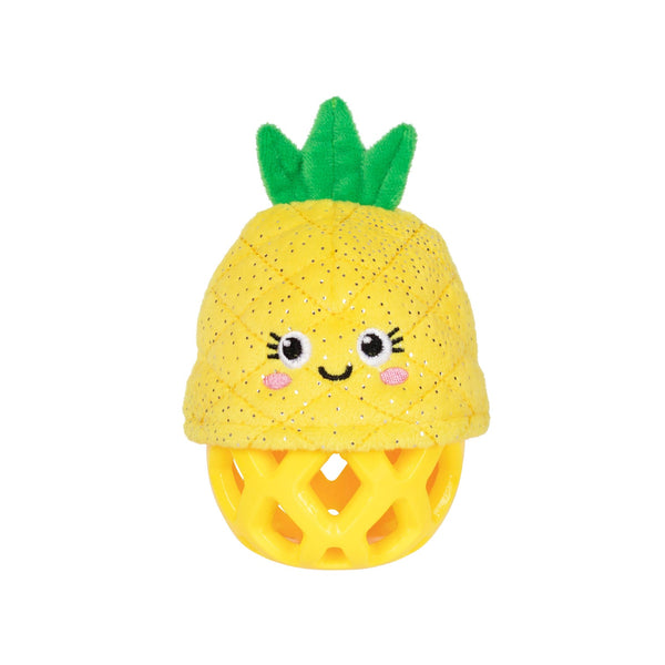 Pineapple Plush Treat Toy