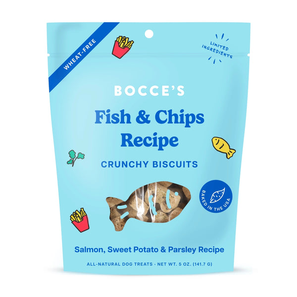 Fish & Chips Crunchy Biscuits