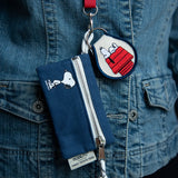 Snoopy Patch Keychain