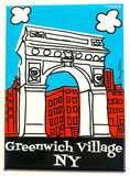 New York City - Greenwich Village ⛲️ Magnet