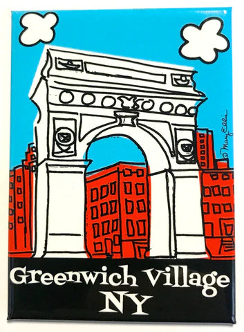 New York City - Greenwich Village ⛲️ Magnet