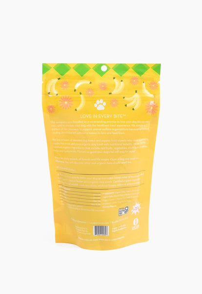 BANANA ORGANIC DOG TREATS