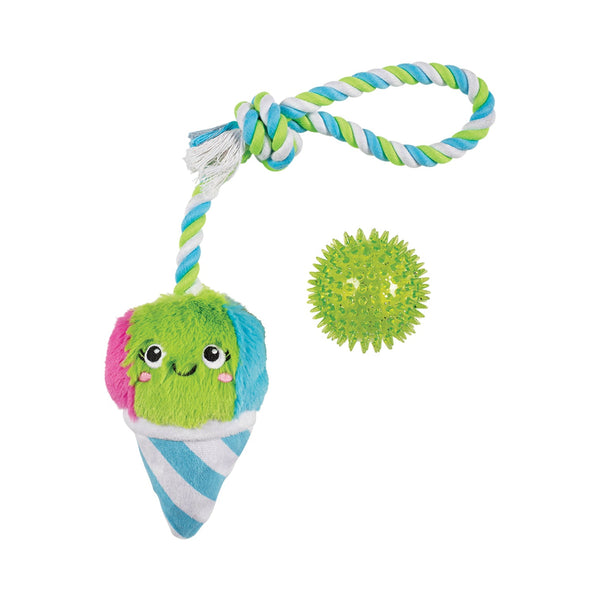 Snow Cone Plush Rope Toy