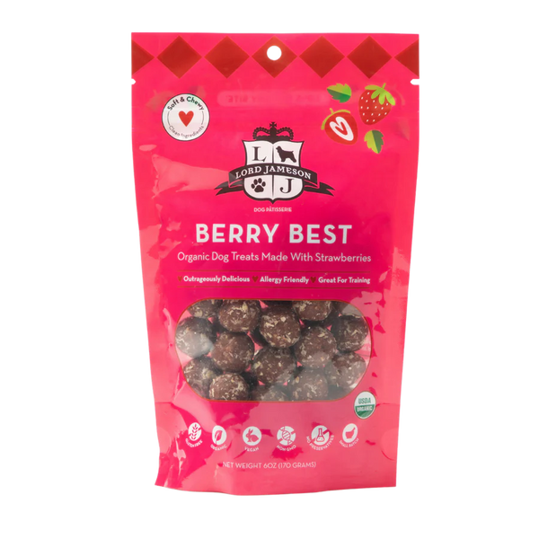 BERRY BEST ORGANIC DOG TREATS