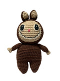 LA CHOUCHOU  CROCHET TOY - BROWN