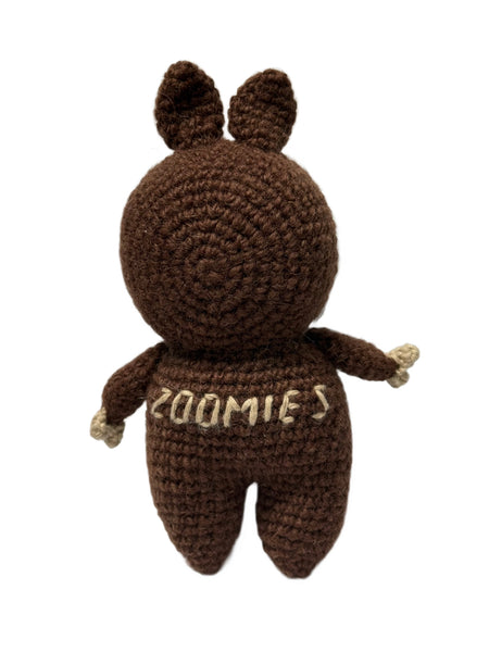 LA CHOUCHOU  CROCHET TOY - BROWN