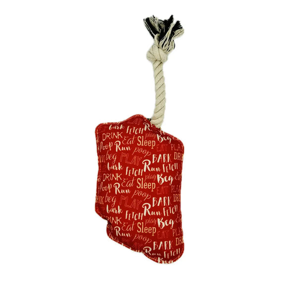 Book of Dog Obedience Rope Toy