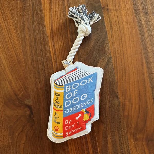 Book of Dog Obedience Rope Toy