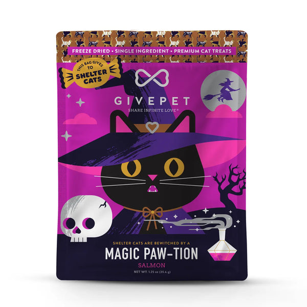 Halloween Magic Paw-Tion Cat Treats