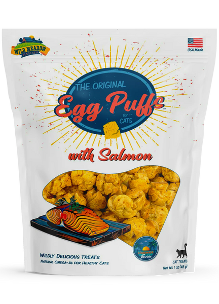 Cat Egg Puffs with Salmon