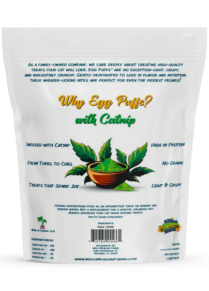Cat Egg Puffs with Catnip