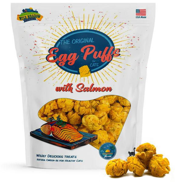 Cat Egg Puffs with Salmon