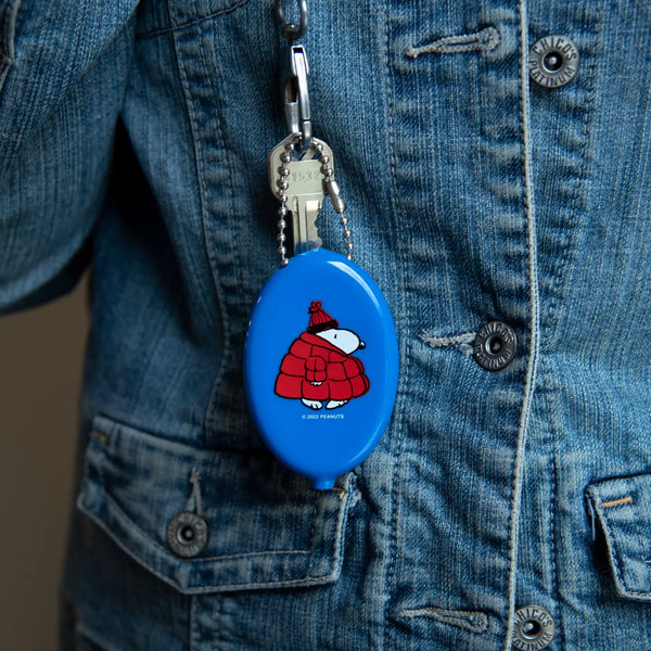 Snoopy Puffy Coat Treat Pouch