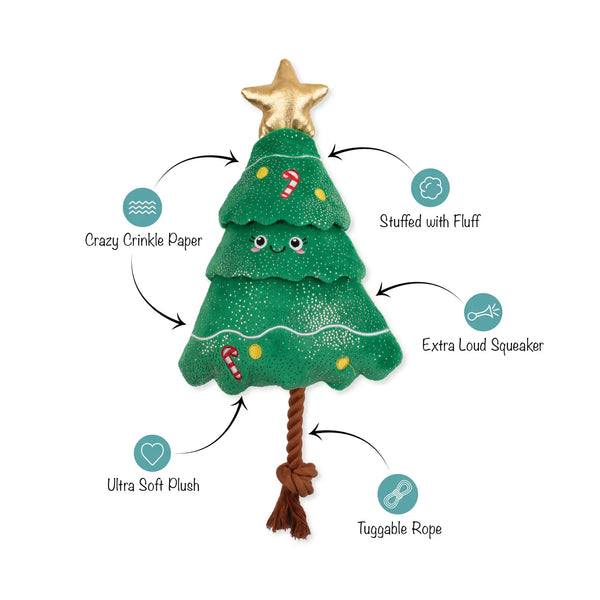 Xmas Tree Rope Toy