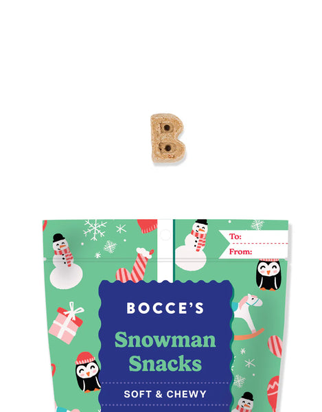 Snowman Snacks, Soft & Chewy