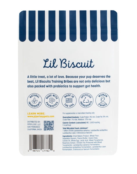 LIL BISCUIT TRAINING BRIBES - PB & CAROB
