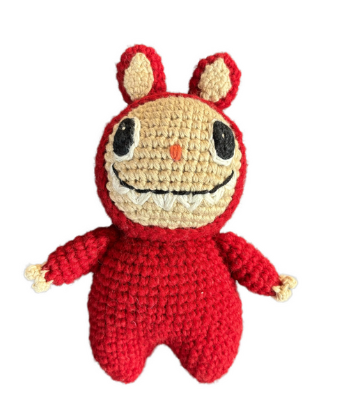 LA CHOUCHOU  CROCHET TOY - RED