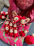 LA CHOUCHOU  CROCHET TOY - RED