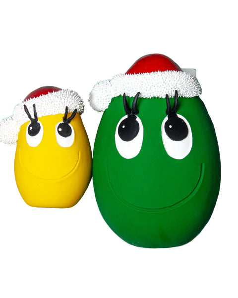Smiley Santa Eggs