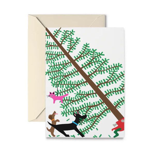 Naughty Dogs Holiday Card