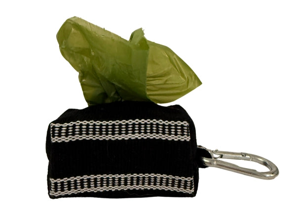 Poop Bag Holder - Black & White