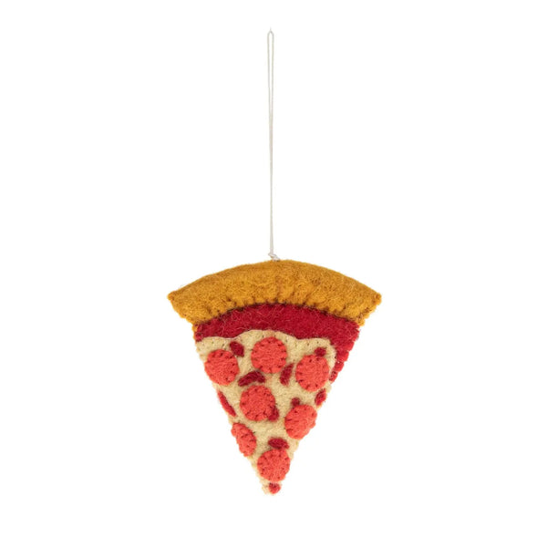 Felt NYC Pizza Ornament