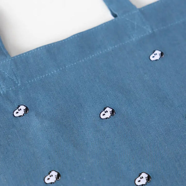 Snoopy Embroidered Tote Bag