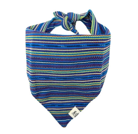 ARTISAN BANDANA - BLUE STRIPE