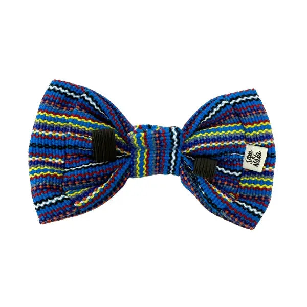 Bow Tie - Blue Stripe