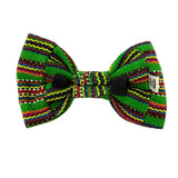 Bow Tie - Green Stripe