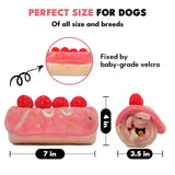 Strawberry Roll Cake Snuffle Toy
