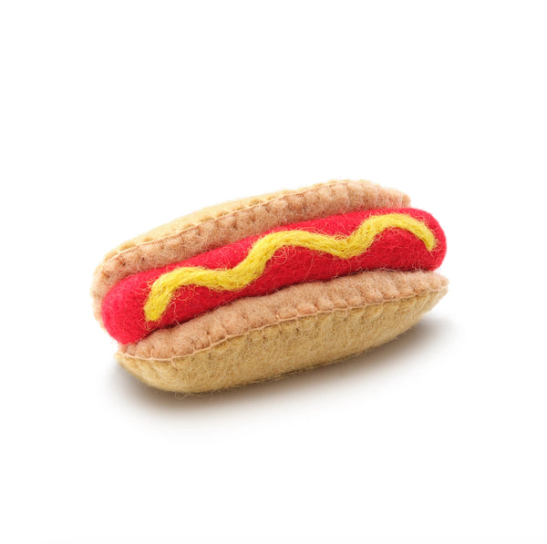 Hot Dog Catnip Toy