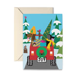 Holiday Jeep Card