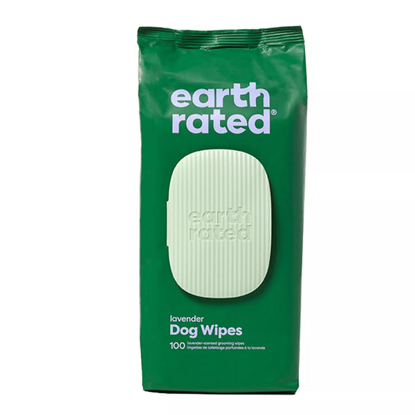 EARTH RATED LAVENDER GROOMING WIPES