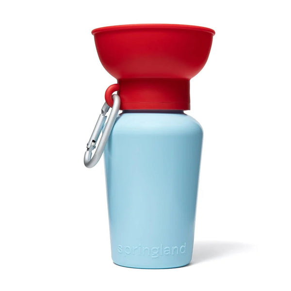 FLIP DOG TRAVEL BOTTLE - CHERRY/SKY