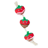 CHOCOLATE STRAWBERRIES ROPE TOY