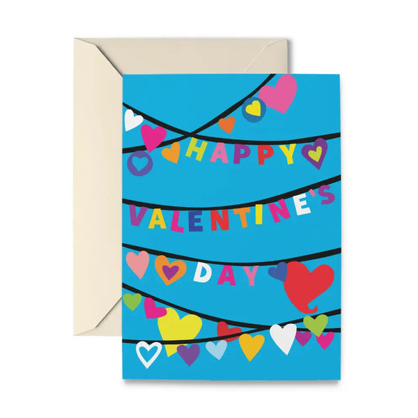 Valentine's Banner Greeting Card