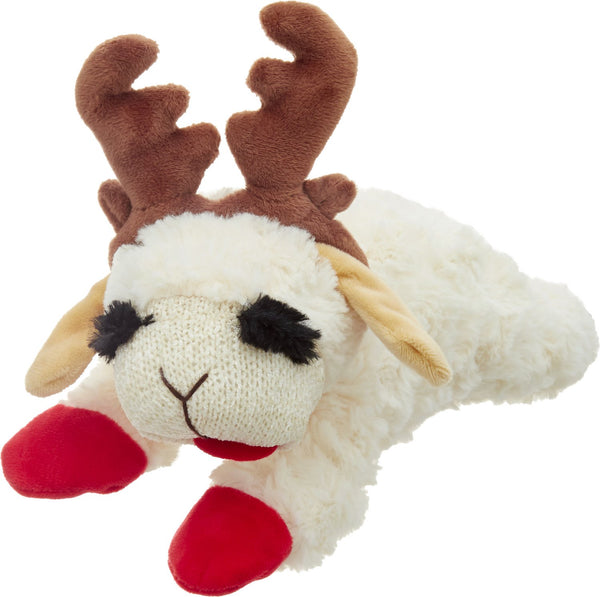 Reindeer Mini Lamb Chop Toy