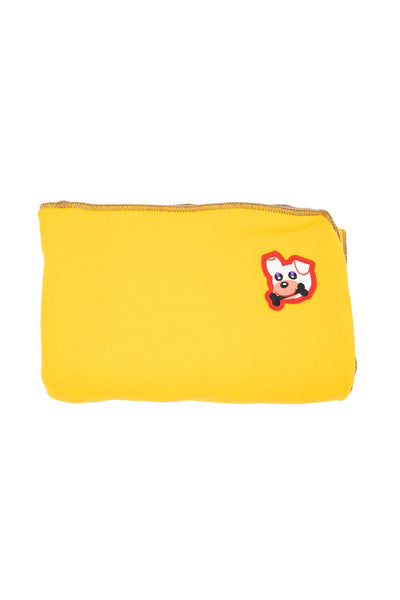 Zoomies Fleece Blanket - Yellow