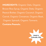 Organic Carrot Pop Dog Treats
