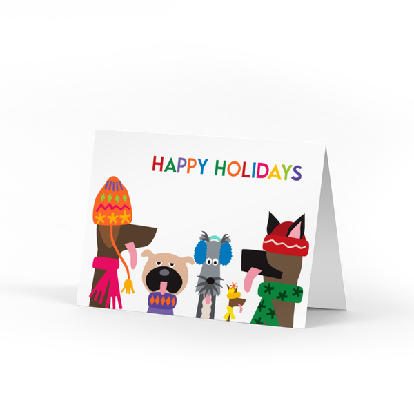 Holiday Doggies Card