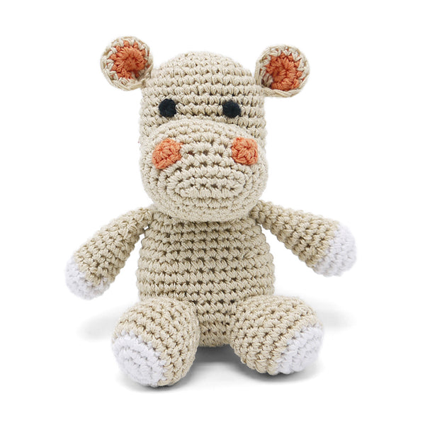Crochet Hippo Toy