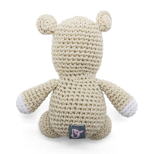 Crochet Hippo Toy