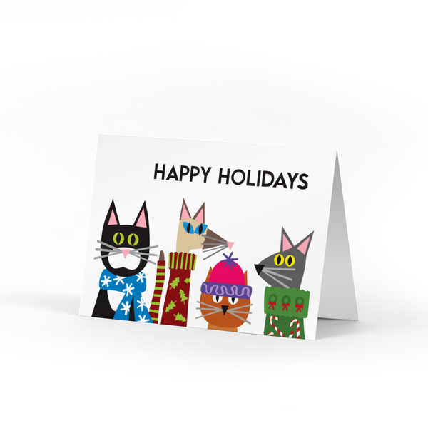 Holiday Kitties Card