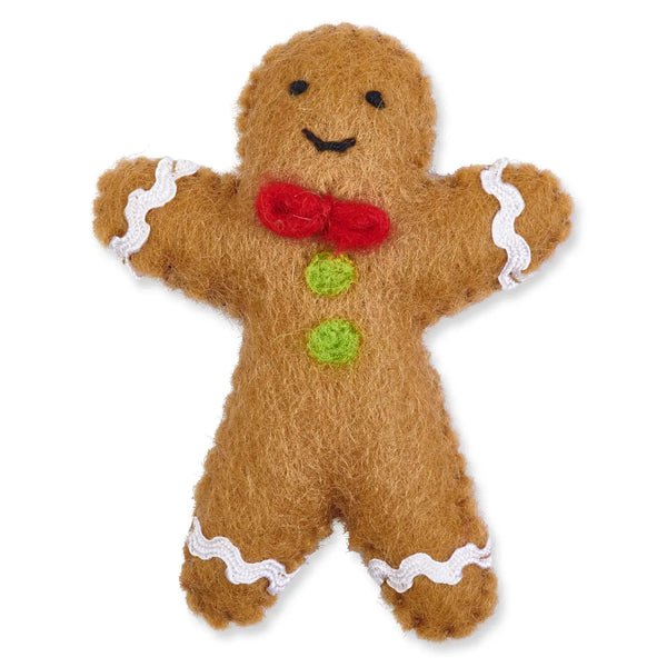 Gingerbread Man Cat Toy